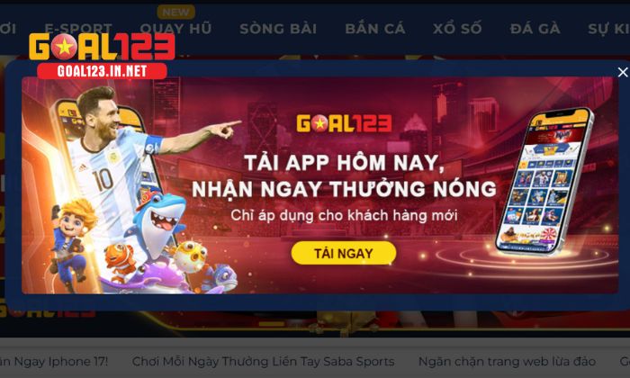 Tải app Goal123 Trải nghiệm cá cược mượt mà khi tải app Goal123 ngay hôm nay